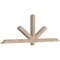 Ekena Millwork Kennewick Smooth Timber Gable Bracket, Douglas Fir, 84"W x 28"H x 3 1/2"D x 3 1/2"F, 8/12 Pitch GBW084X28X0404KEN00SDF - alternate 5